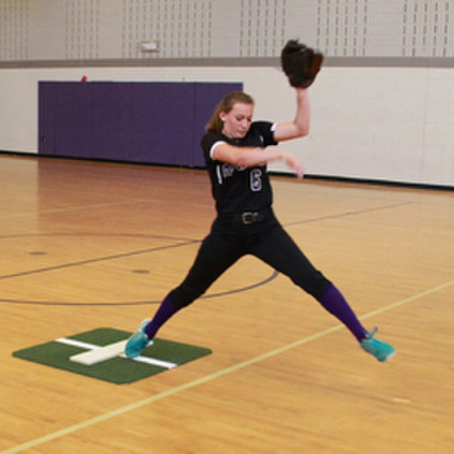Mini tapis de lancer de softball