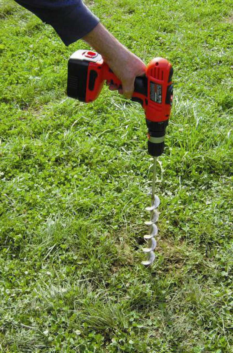 Tarière à terre de 12 pouces