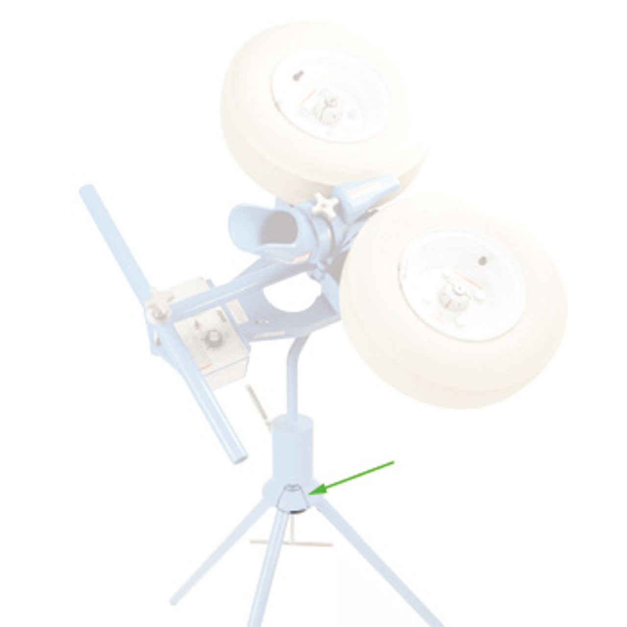 Leg Clamp: Curveball/Combo/101 Pitching Machines