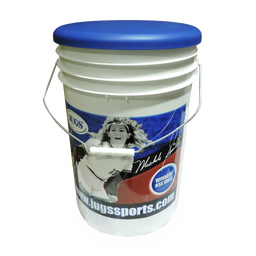 Seau à balles Michele Smith avec couvercle