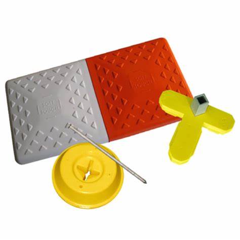 15" C SERIES DOUBLE FIRST BASE - TEE - DISK & SPIKE