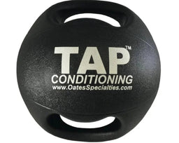 Médecine-ball à double poignée TAP® pour l'entraînement sportif en rotation