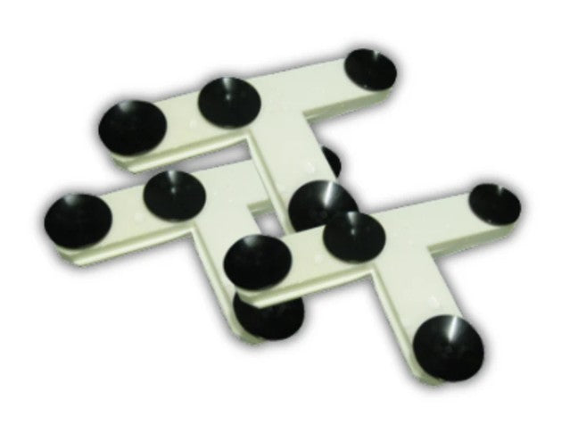 3 - INDOOR MOUNTING TEES - NO FRICTION PADS