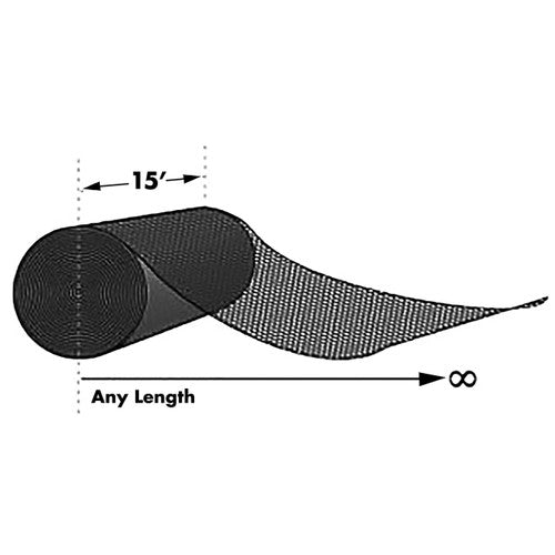 FILET 15'WXL #42 POLYÉTHYLÈNE NOIR