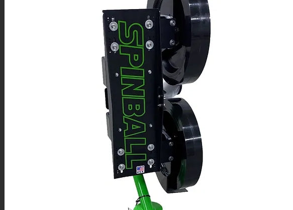 Lanceur de spinball à deux roues