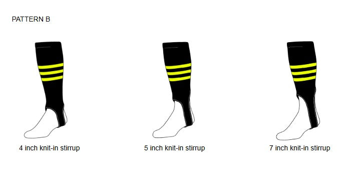 Youth Traditional Custom Stirrup In Pattern B