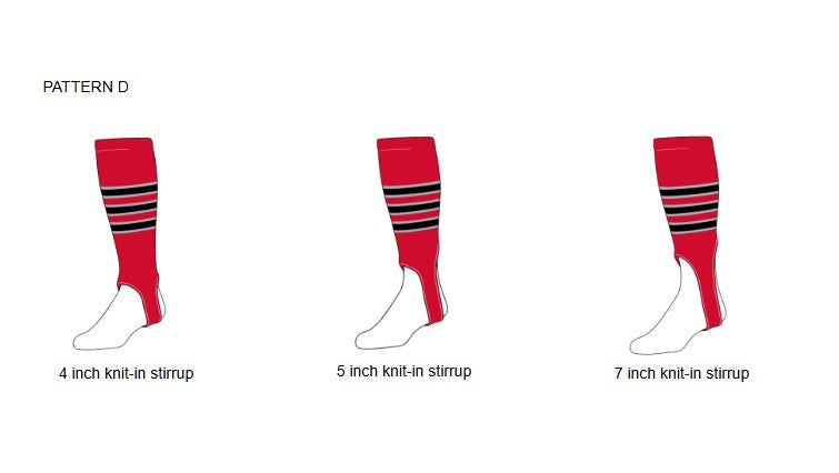 Youth Traditional Custom Stirrup In Pattern D