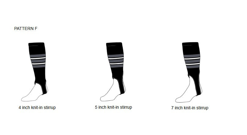 Youth Traditional Custom Stirrup In Pattern F