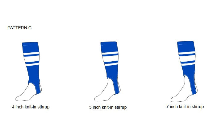 Youth Traditional Custom Stirrup In Pattern C