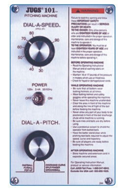 101 110V CONTROL - Jugs