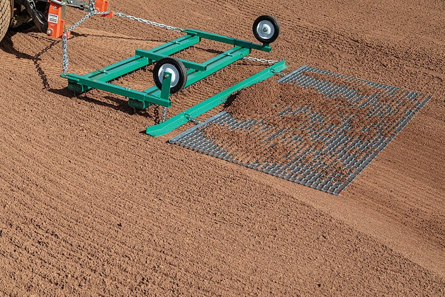 Beacon 2-in-1 Nail Drag w/ 6'W x 3'L Steel Drag