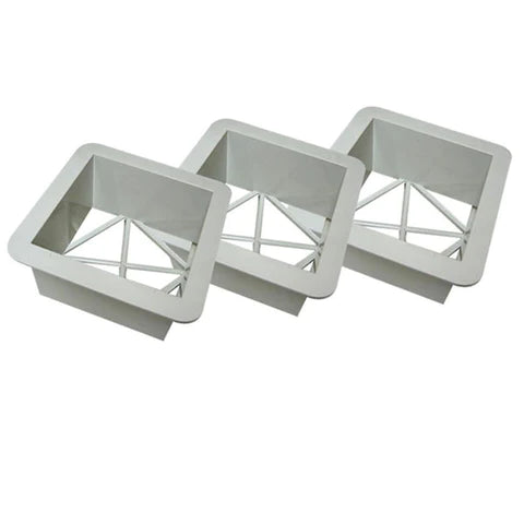 3 - SUPPORTS DE SOL EN PLASTIQUE DE 7"