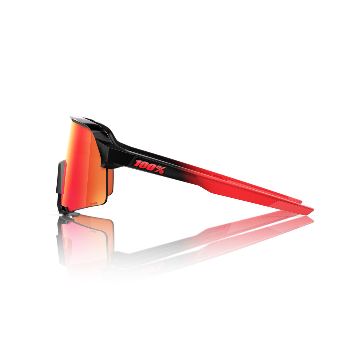 S3 LE Elly 24 LE - Noir brillant Rouge mat - Rouge miroir Hiper Fire