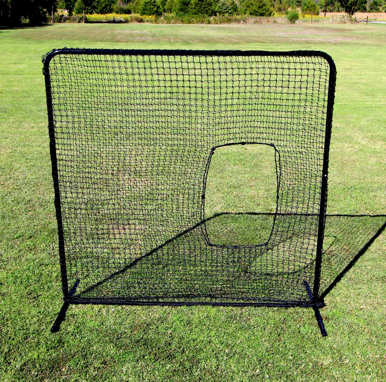 Filet de softball 7' x 7' #42 et cadre commercial