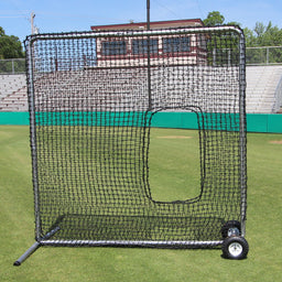 Filet de softball 7' x 7' #42 et cadre commercial