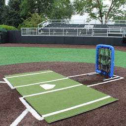 12' x 6'Batting Mat Pro with Inlaid Home Plate