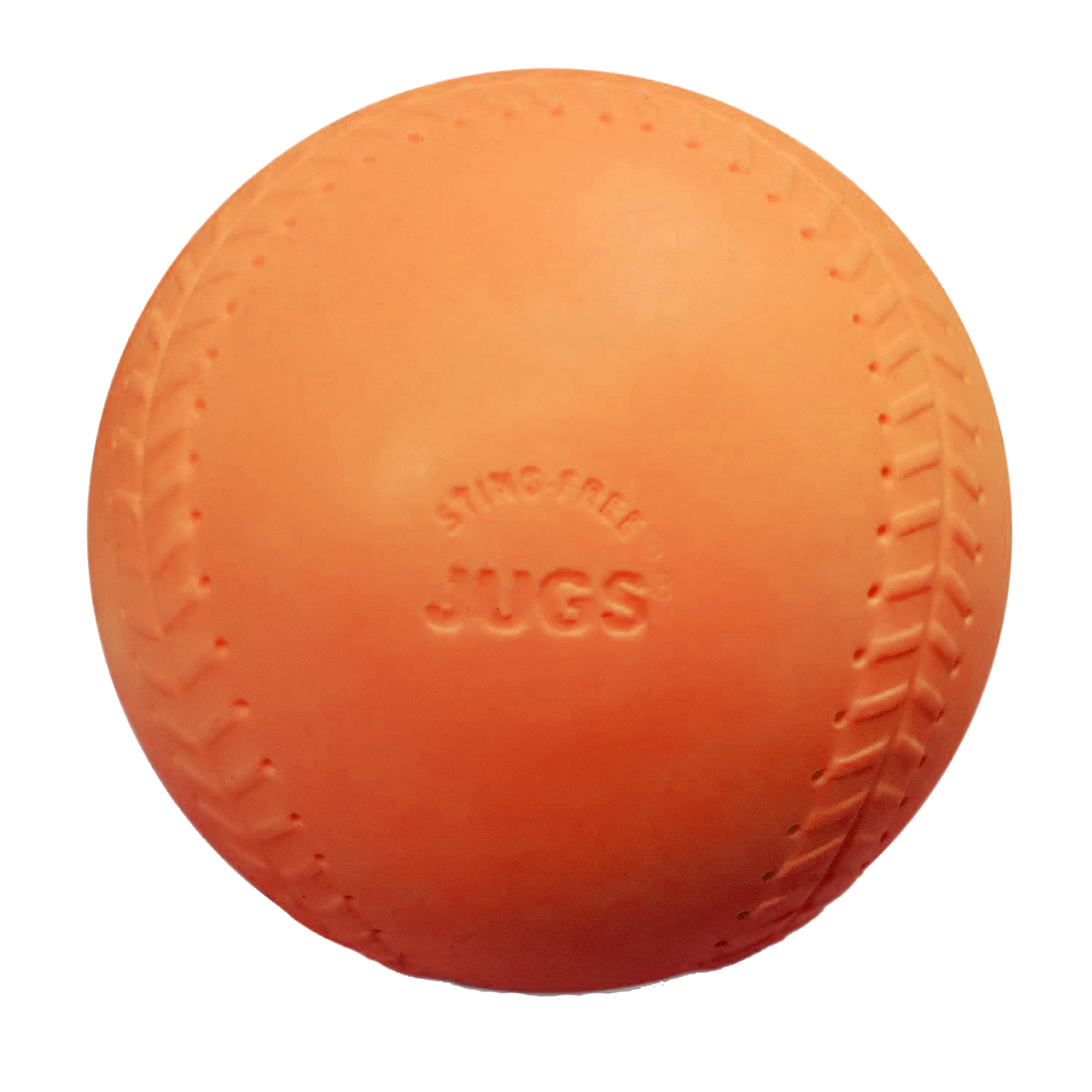 Jugs Yellow and Orange Seam Sting Free Softball - 12"