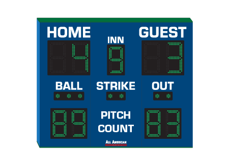 BA9061PC - 5'X6' Scoreboard