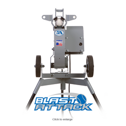 Blast Attack Baseball Pitching Machine