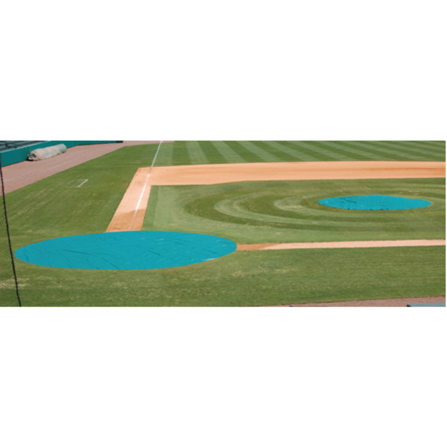 HD Spot Rain Cover Green Vinyl - 10' x 10' Square (3pcs)