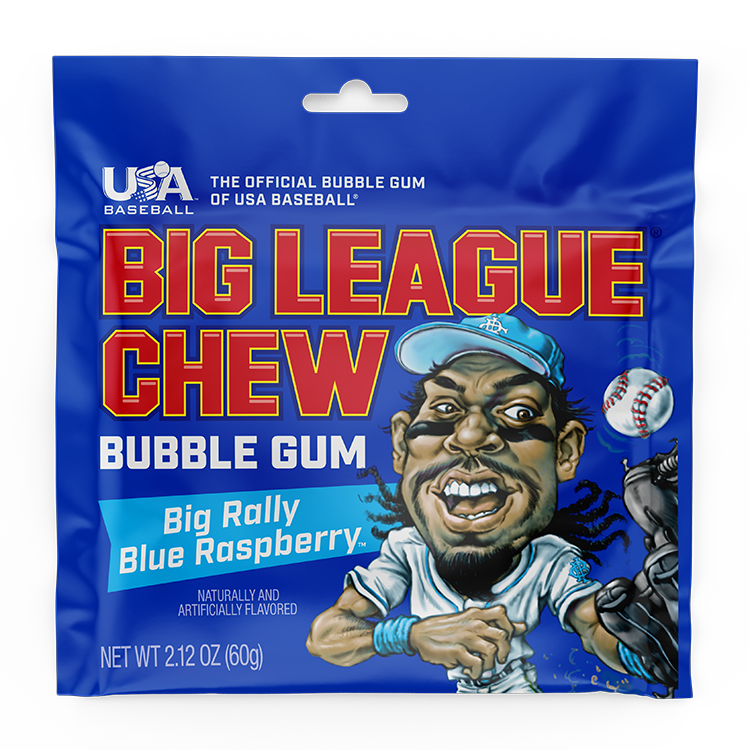 Big League Chew Bubble Gum Pouches