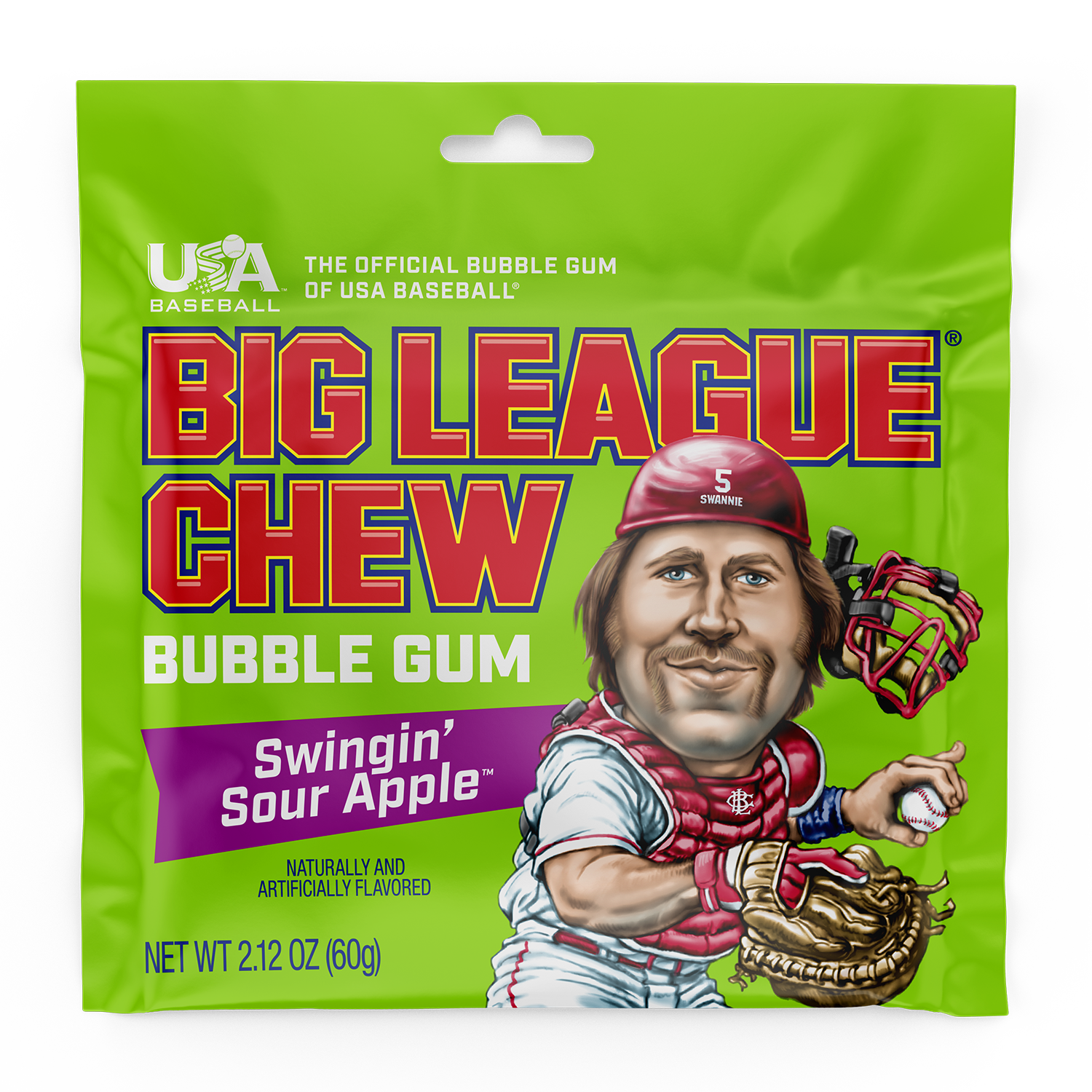 Big League Chew Bubble Gum Pouches