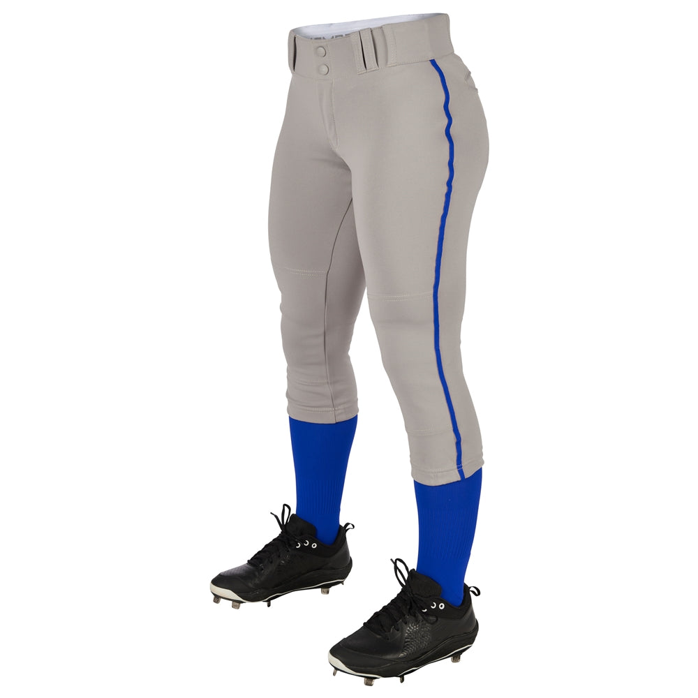 Tournament w/Piping Softball Pant - Girls