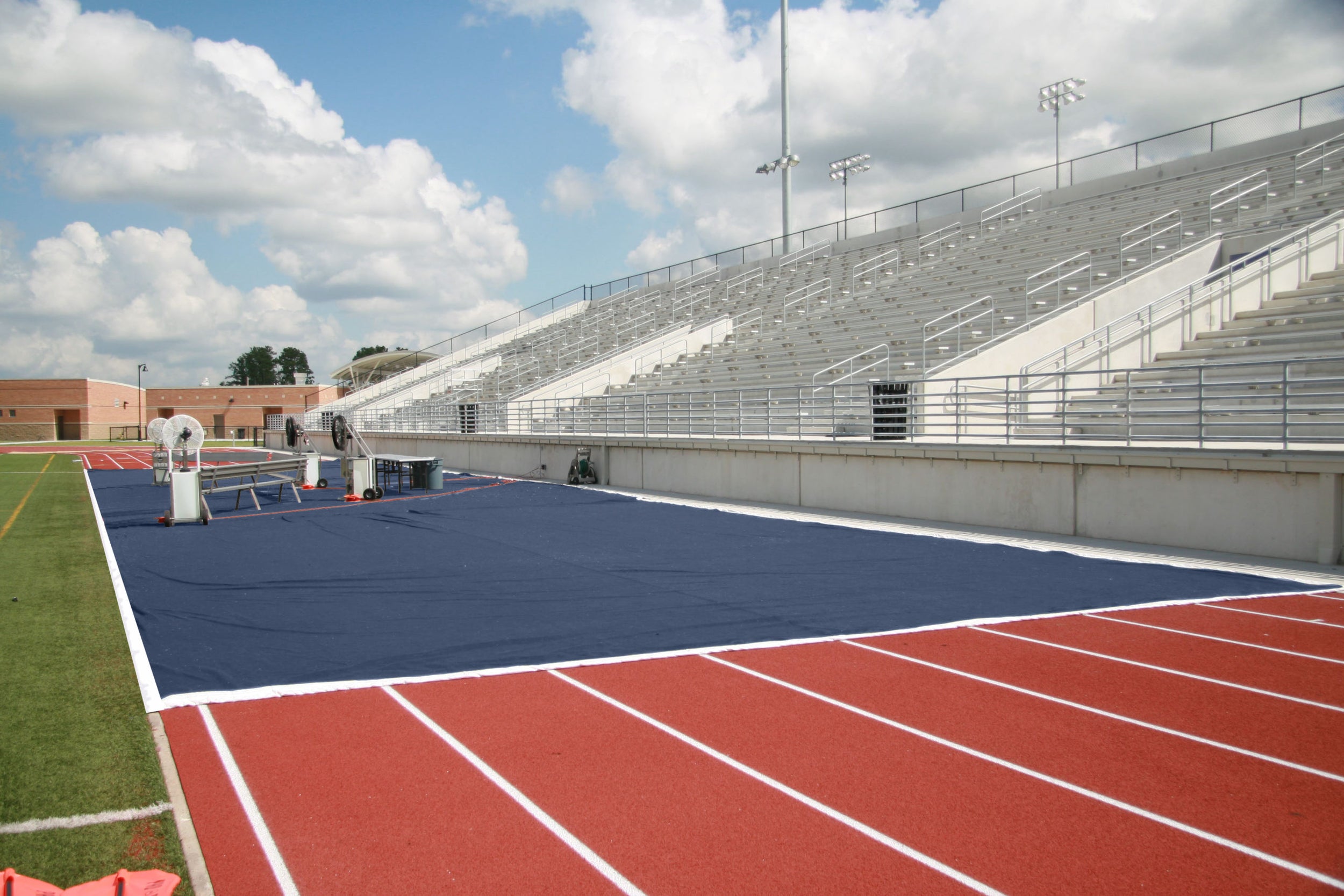 Aer-Flo Bench Zone Sideline Track Protector