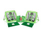 Jeu de cornhole avec filet de golf Rukket