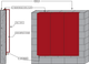 Aer-Flo Folding Backstop Pads - 2" Foam