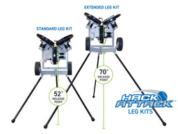 Baseball Hack Attack Pitching Machine W/Extended Legs