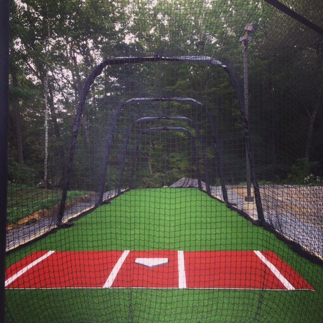 Batco Foldable  Batting Cage - Rubber and Metal Feet