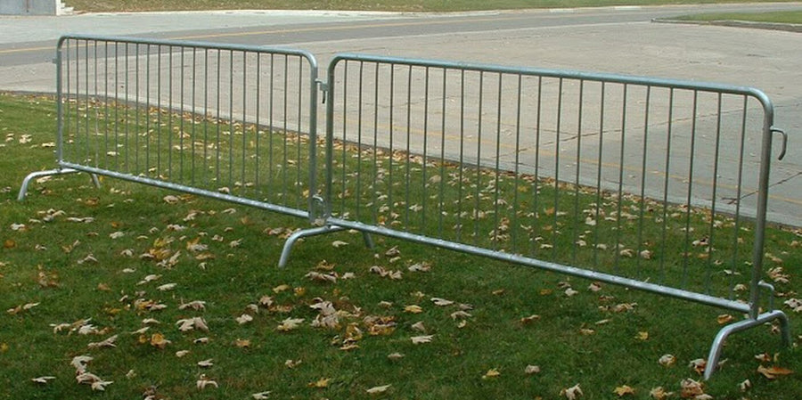 Panneau de clôture portable (spécifiez pont ou pied plat)
