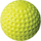 RAWLINGS YELLOW DIMPLE PITCHING MACHINE BALL