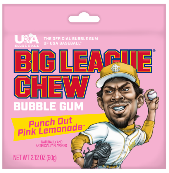 Big League Chew Bubble Gum Pouches