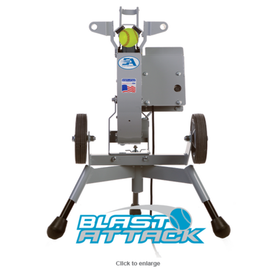 Blast Attack Softball Pitching Machine