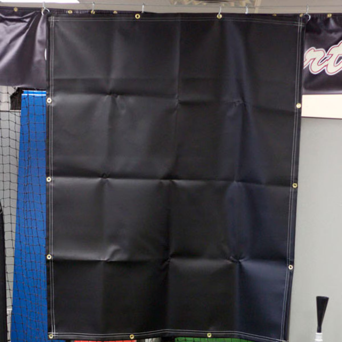 ProMounds Vinyl Backdrop - Plain Black