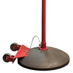 Base et poteau standard de volleyball de 24 pouces 