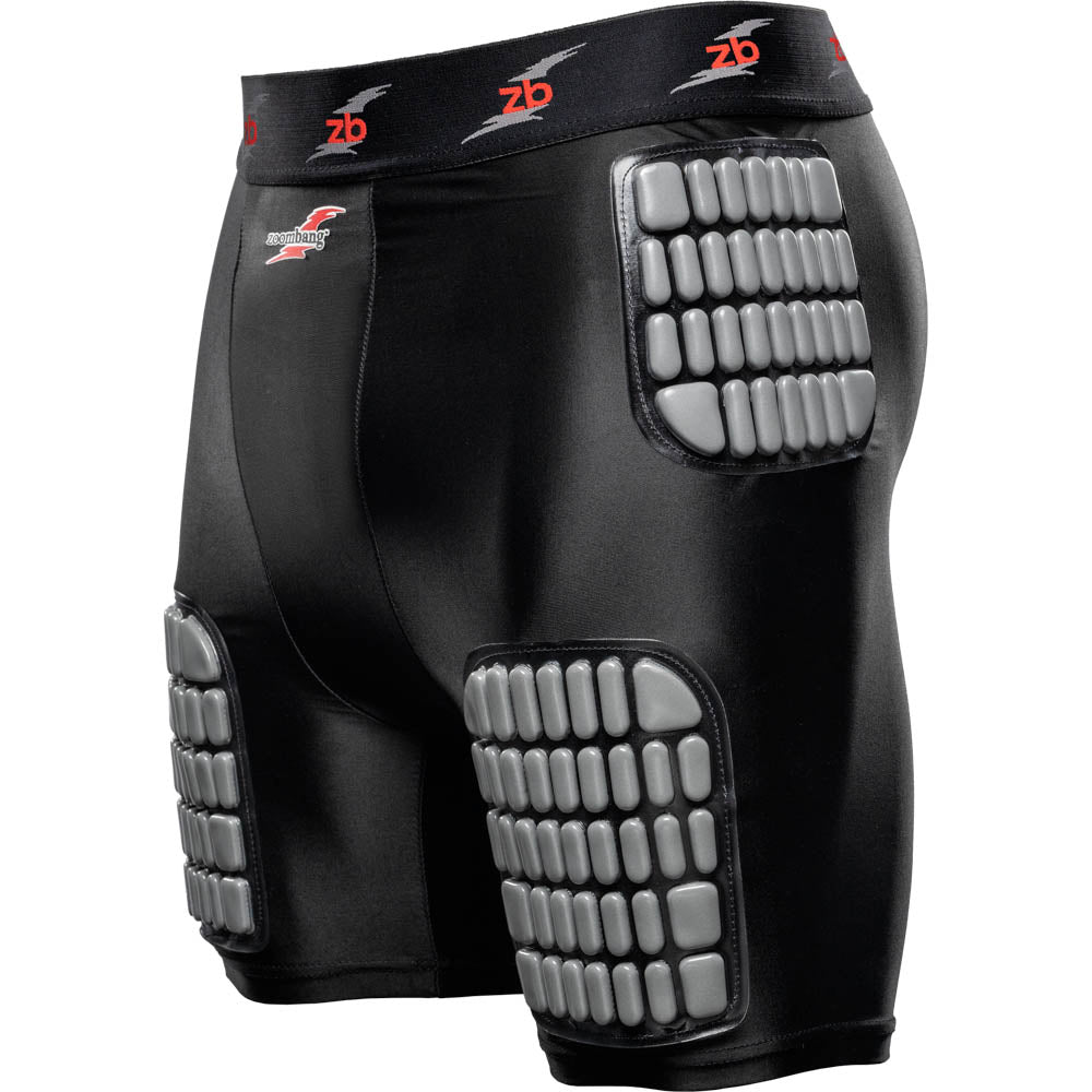 Padded Short - Adult for Football, Lacrosse