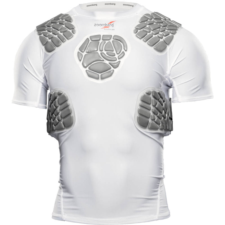 Football Integrated Shirt w/Chest Protection - Adult