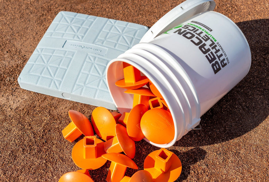 Beacon Orange Cap Plug Bucket (30)