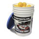 BUCKET OF LITE-FLITE BASEBALLS