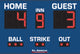 BA9061 - 4'x6' Scoreboard