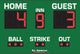 BA9061 - 4'x6' Scoreboard
