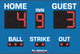 BA9061 - 4'x6' Scoreboard