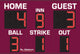 BA9066 - 4'x6' Scoreboard