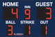BA9066 - 4'x6' Scoreboard