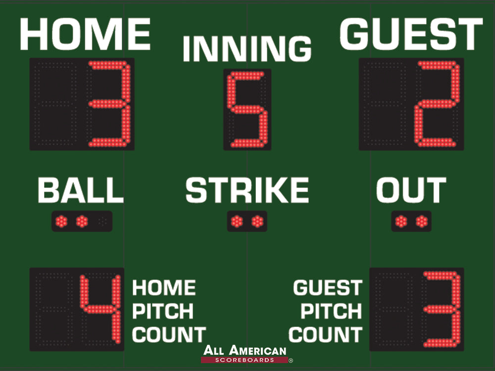 BA9061PC - 5'X6' Scoreboard