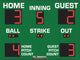 BA9061PC - 5'X6' Scoreboard