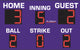 BA9086 - 5'x8' Basic Scoreboard